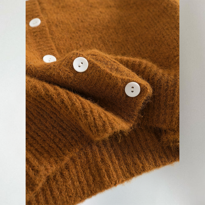 Women's Knitted Button Cardigan | Winter
