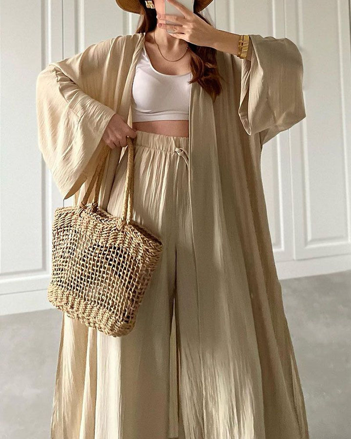 Women’s Longline Two-Piece Outfit Set | Relaxed