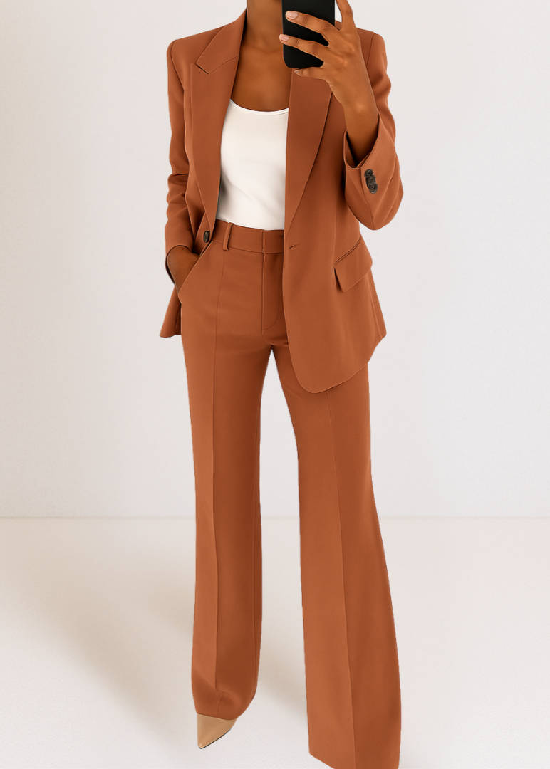 Women’s Elegant Tailored Blazer and Trouser Co-Ord Set | Two Piece