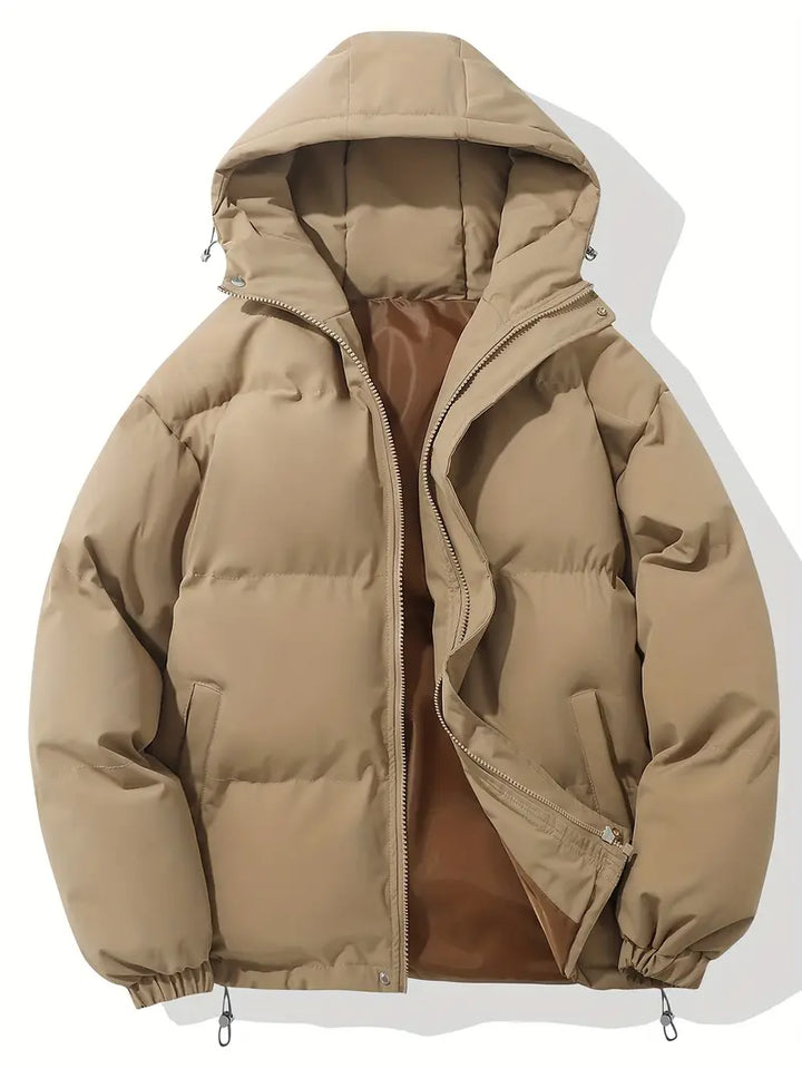 Women's Zip Up Hood Puffer Jacket | Winter
