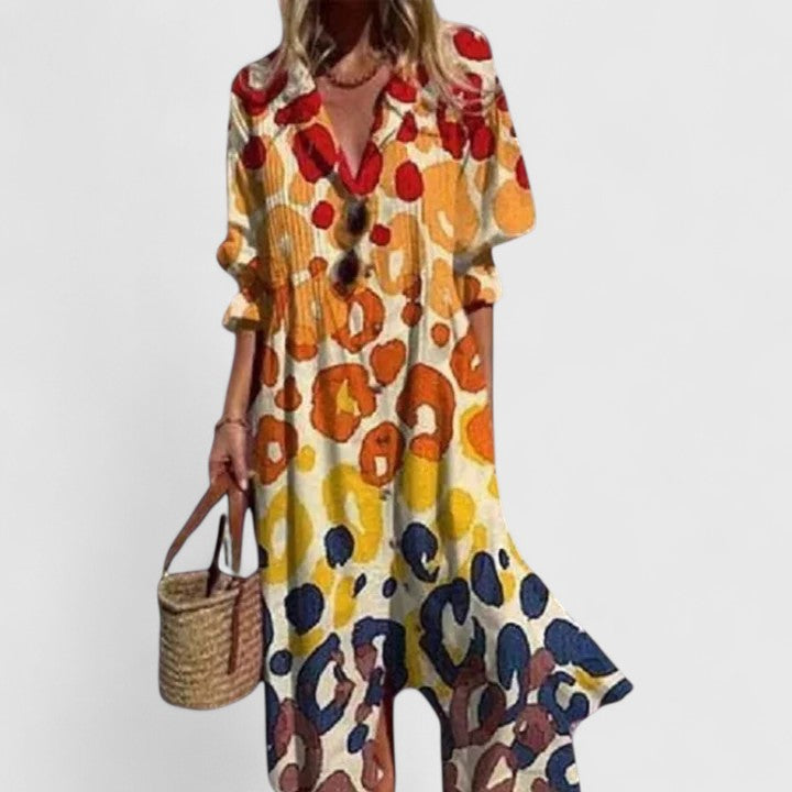 Women's Elegant Boho Summer Dress | Maxi
