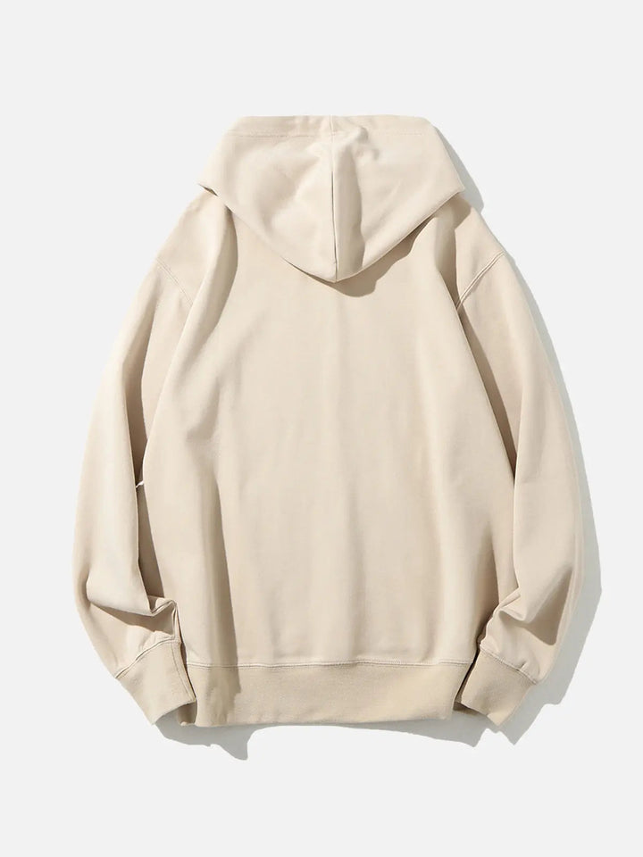 Men's Winter Long Sleeve Oversized Hoodie | Pockets