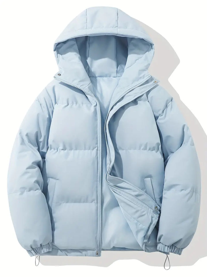 Women's Zip Up Hood Puffer Jacket | Winter