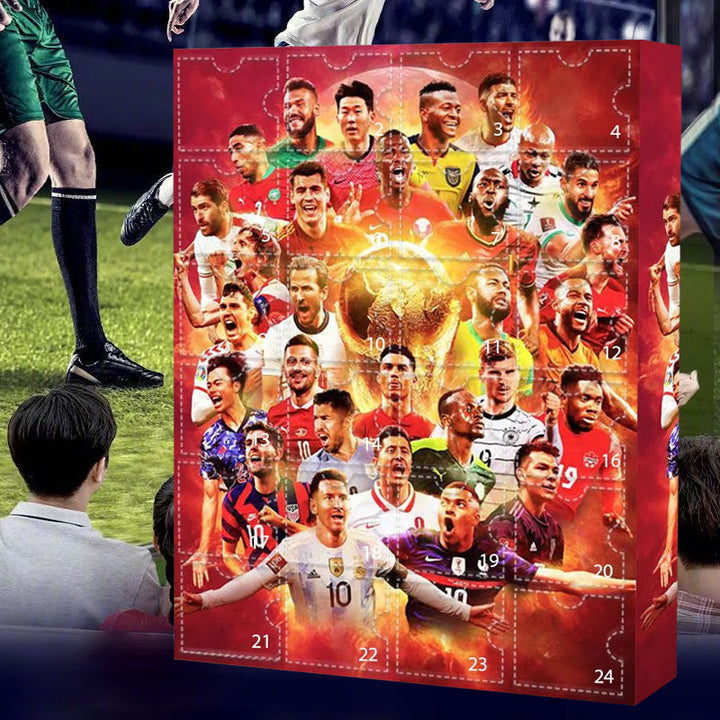 Football Advent Calendar With Mini Figures And Accessories | Christmas