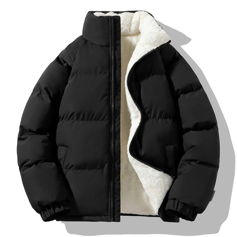 Men's Oversized Winter Puffer Jacket | Zip Up