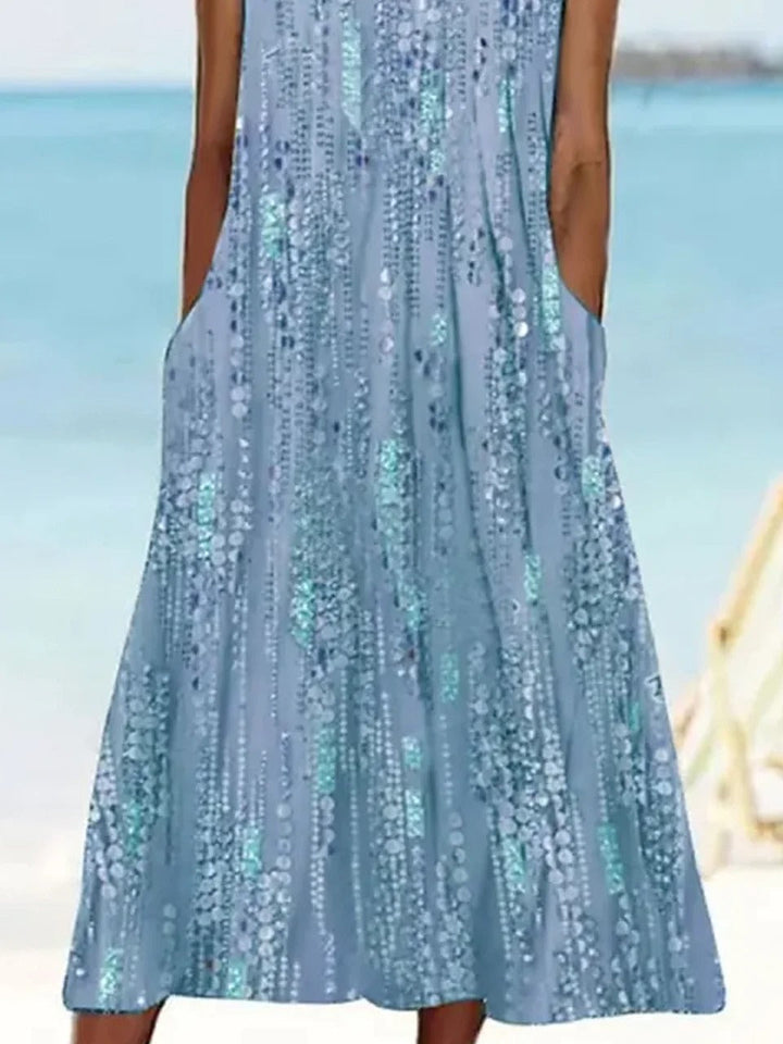 Women's Sleeveless Beach Dress | Midi