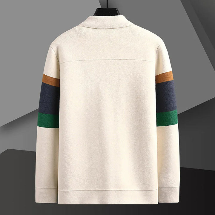 Men's Zip Up Knit Jacket | Winter