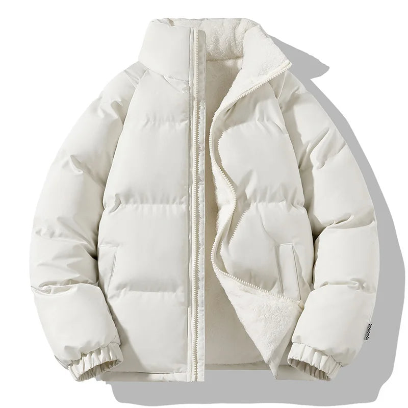 Men's Oversized Winter Puffer Jacket | Zip Up