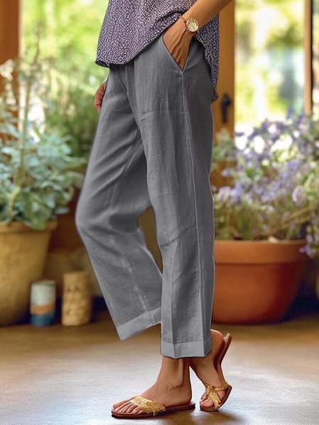 Women's Summer Trousers | Loose Fit