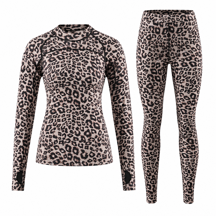 Women’s Base Layer Thermal Underwear Set Top and Leggings | Ski