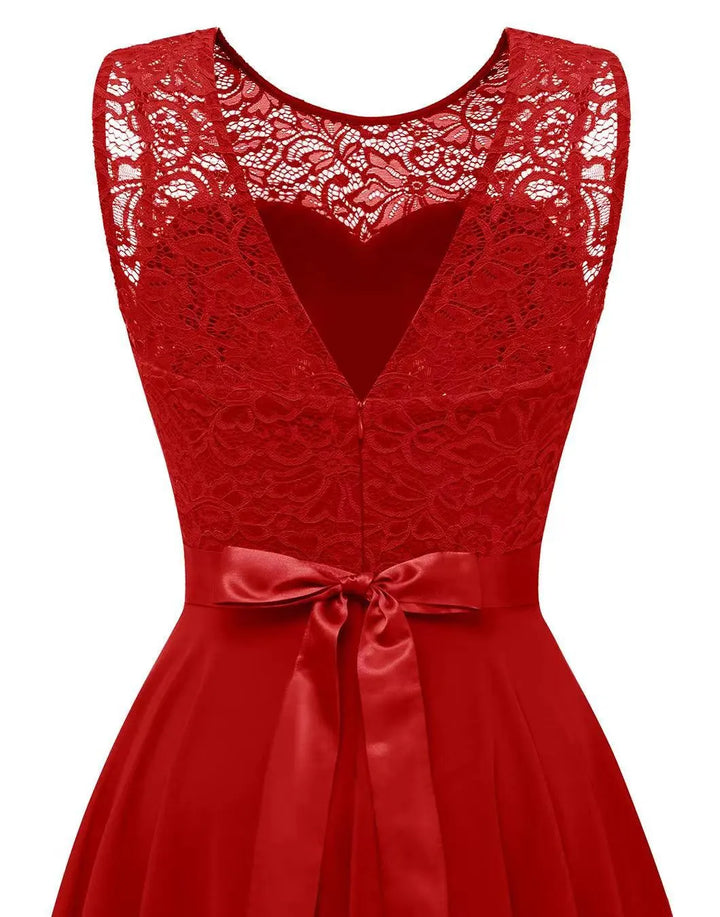Women’s Elegant Asymmetrical High Low Evening Dress | Maxi