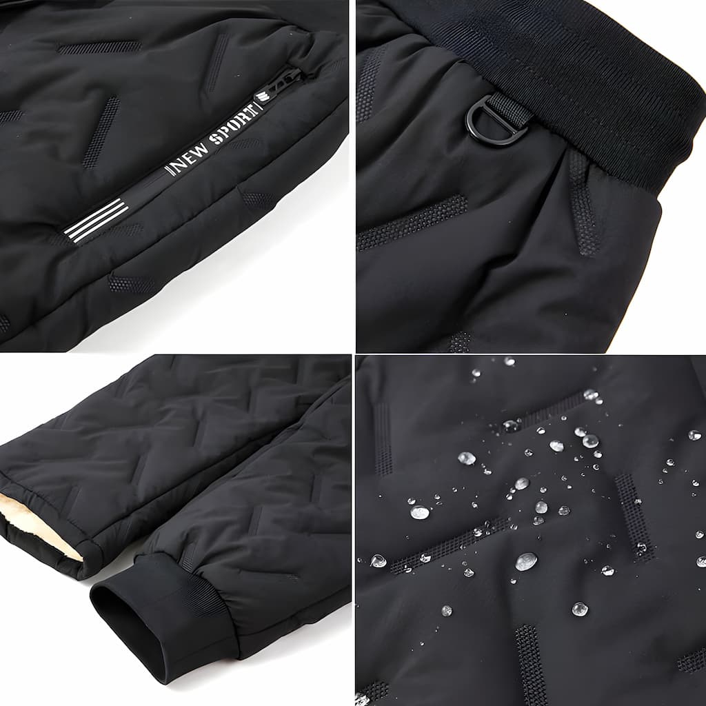 Pantalon de jogging à cordon pour homme | hiver