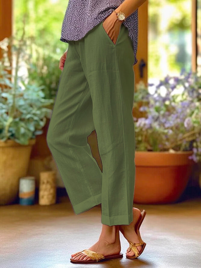 Women's Summer Trousers | Loose Fit