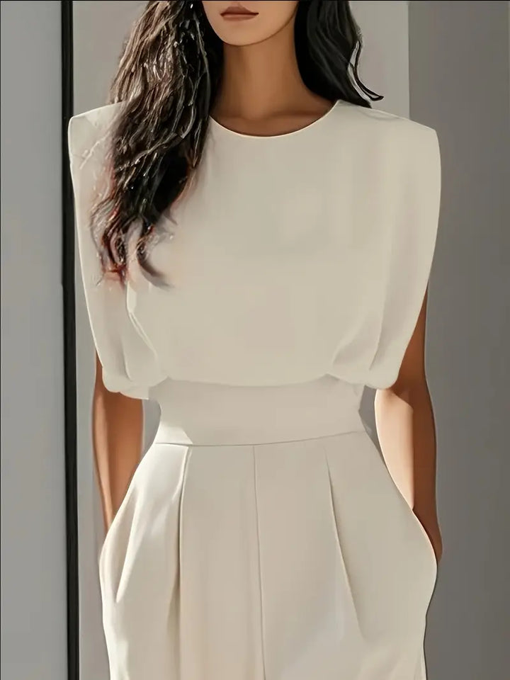 Women's Elegant Jumpsuit | Straight Leg