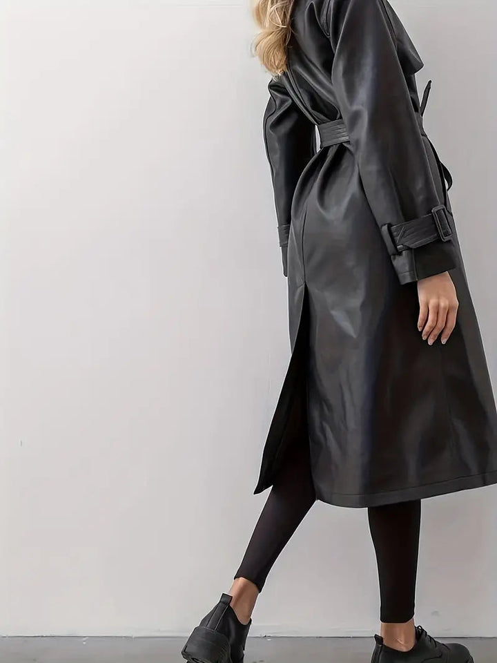 Women's Belted Trench Coat | Long