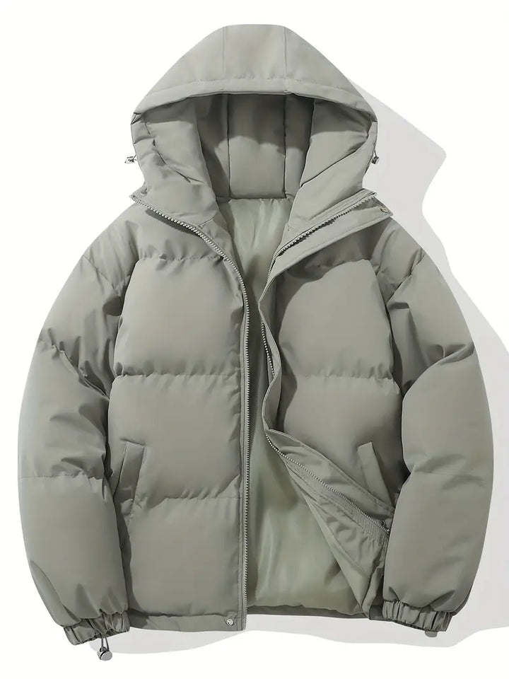 Women's Zip Up Hood Puffer Jacket | Winter