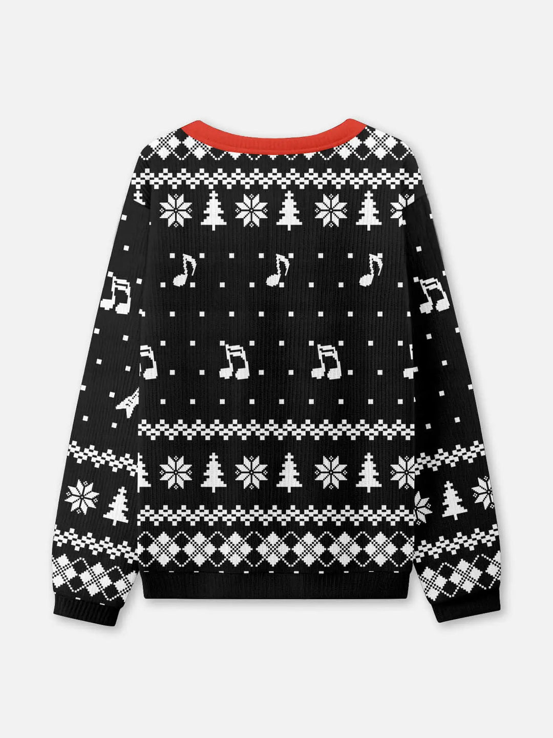 Pull d’hiver en maille unisexe à col rond | Noël
