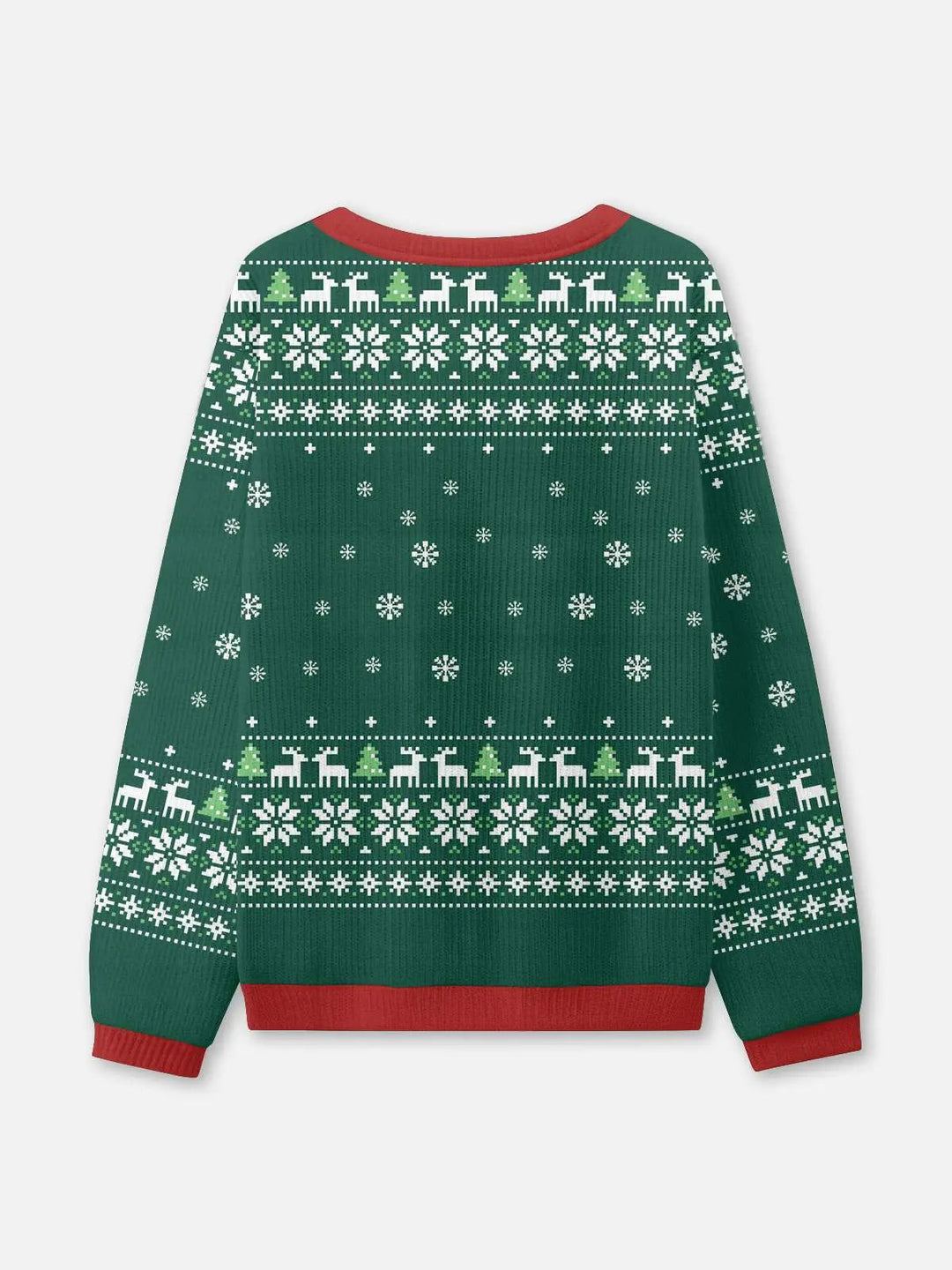 Pull d’hiver unisexe en maille à col rond | Noël