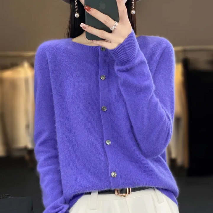Women's Knitted Cardigan | Warm