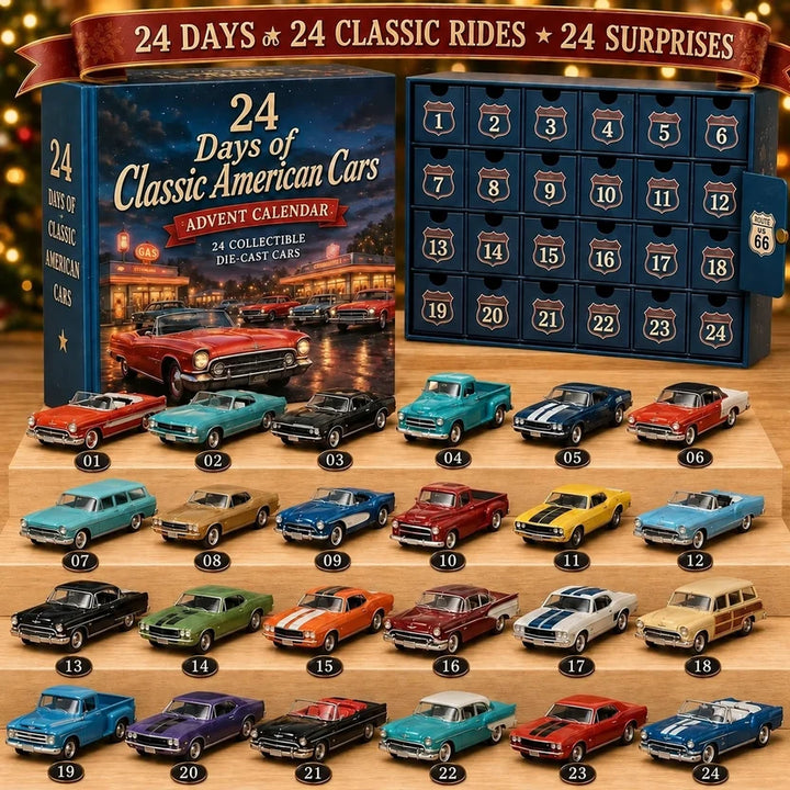 Racing Cars And Bikes Advent Calendar With Accessories | Christmas