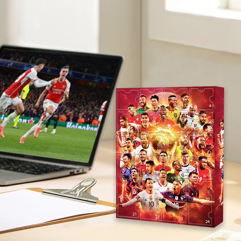 Football Advent Calendar With Mini Figures And Accessories | Christmas