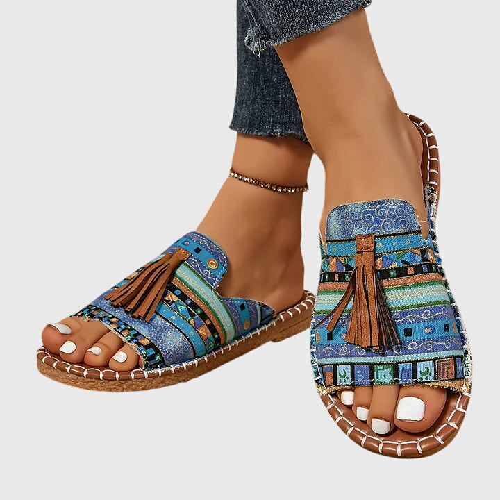 Women's Bohemian Slide Sandals | Slip On