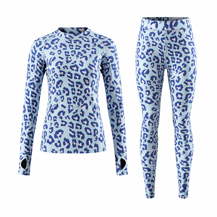 Women’s Base Layer Thermal Underwear Set Top and Leggings | Ski