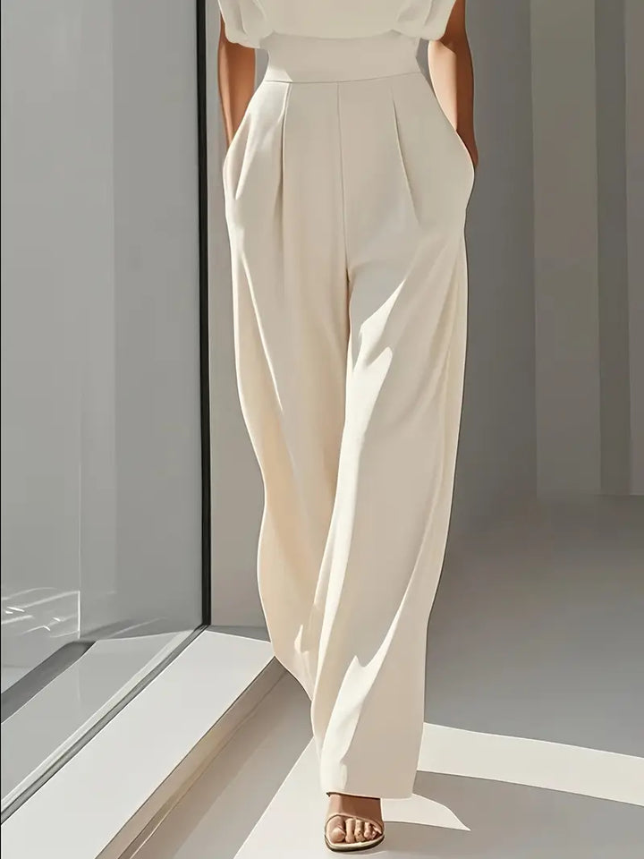 Women's Elegant Jumpsuit | Straight Leg
