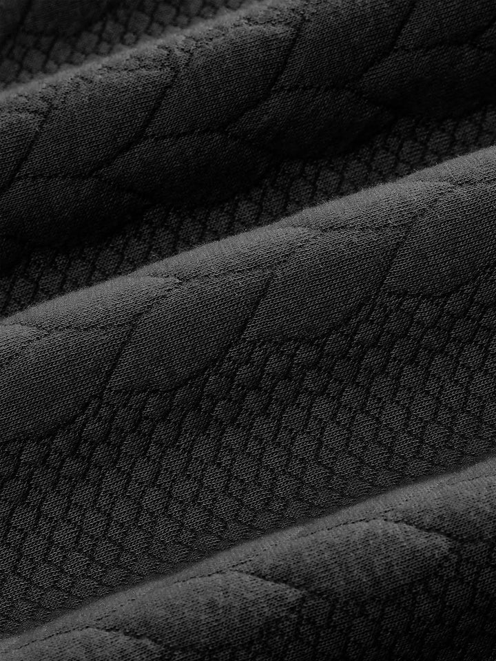 Pull en maille d'hiver pour homme à manches longues | col zippé
