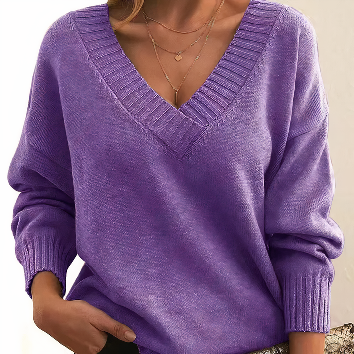Women's Oversized Knitted Warm Jumper | Winter