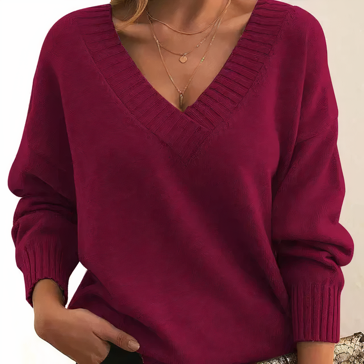 Women's Oversized Knitted Warm Jumper | Winter