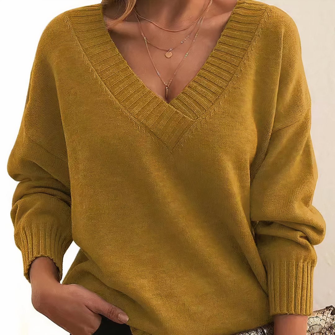 Women's Oversized Knitted Warm Jumper | Winter