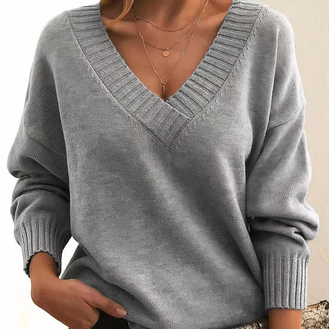 Women's Oversized Knitted Warm Jumper | Winter