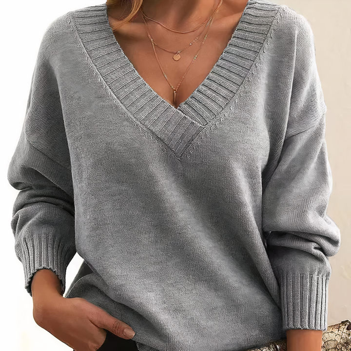 Women's Oversized Knitted Warm Jumper | Winter