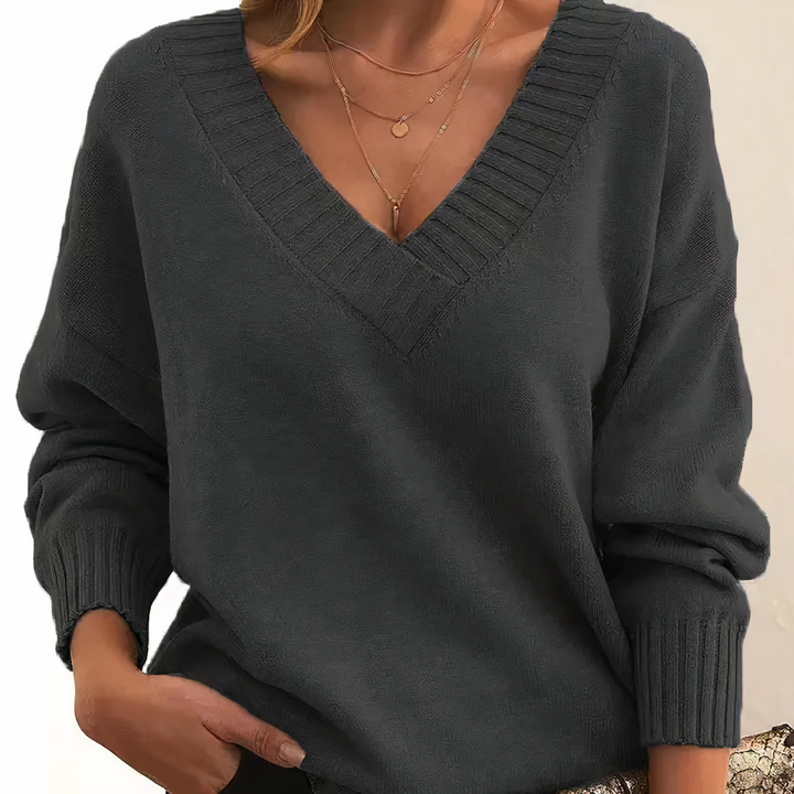 Women's Oversized Knitted Warm Jumper | Winter