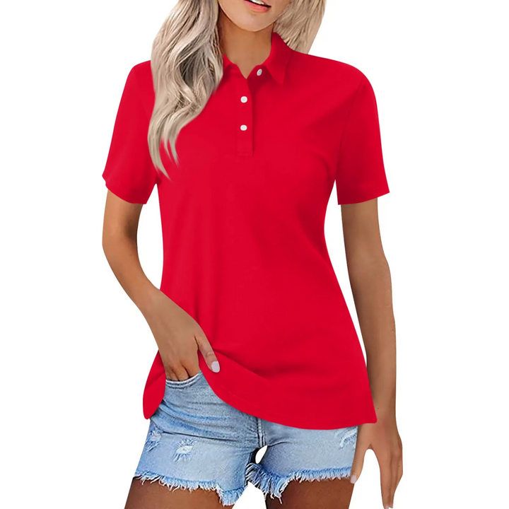 Women’s Casual Classic Polo Shirt | Short Sleeve