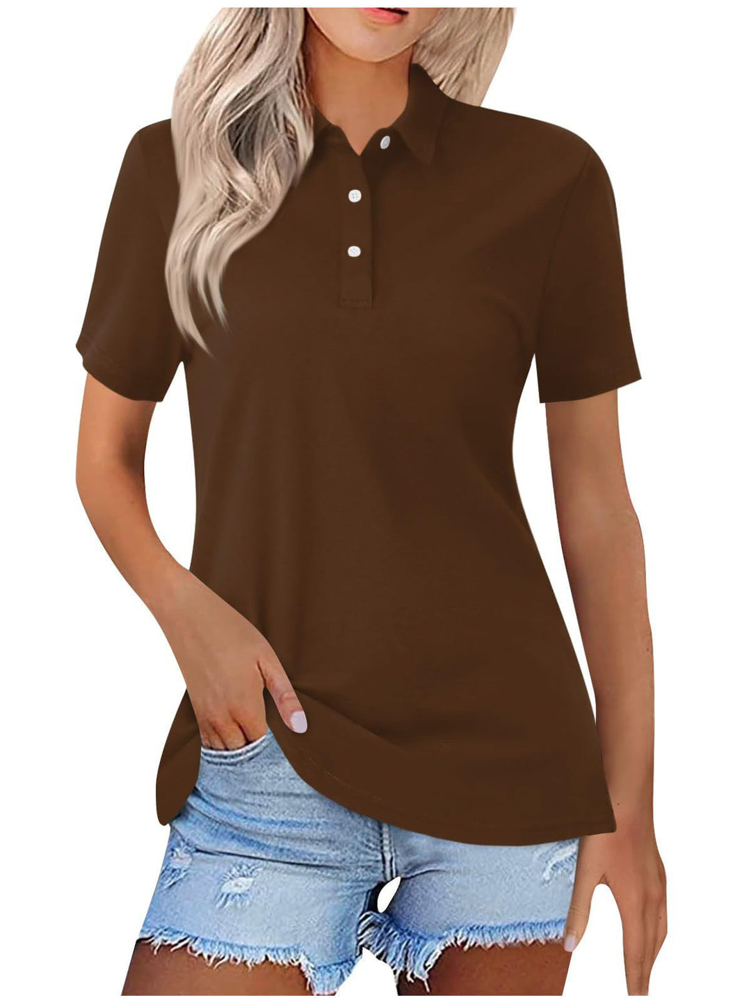 Women’s Casual Classic Polo Shirt | Short Sleeve