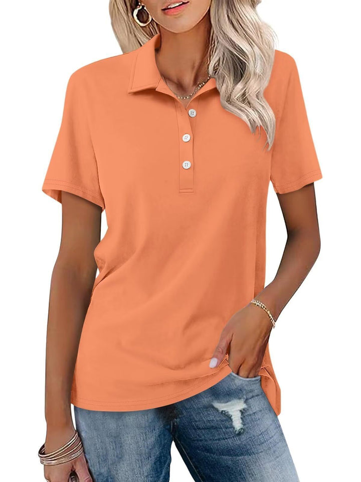 Women’s Casual Classic Polo Shirt | Short Sleeve