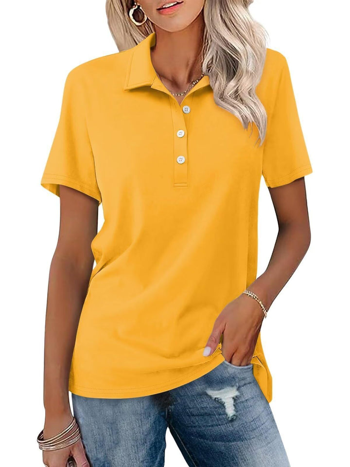 Women’s Casual Classic Polo Shirt | Short Sleeve