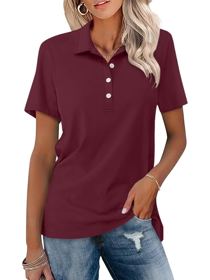 Women’s Casual Classic Polo Shirt | Short Sleeve