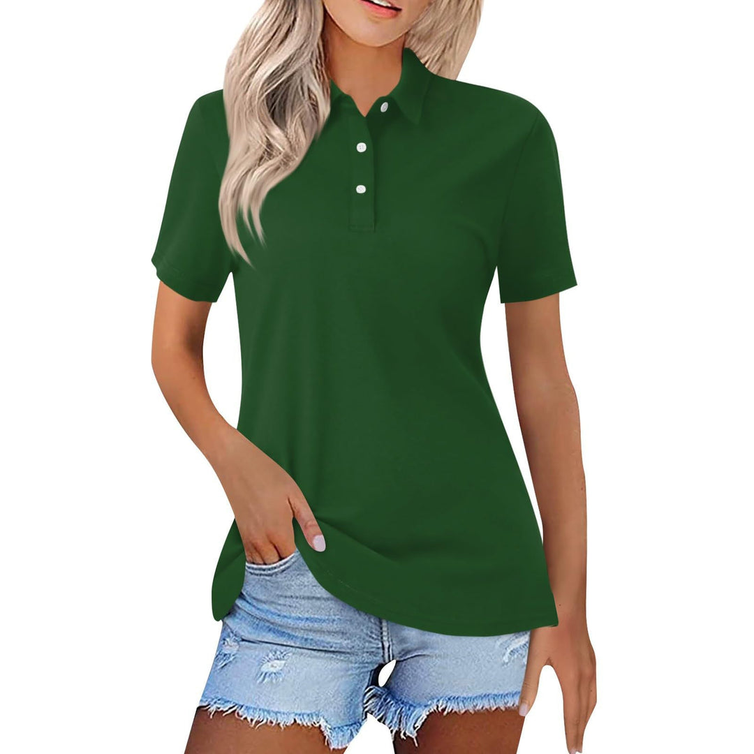 Women’s Casual Classic Polo Shirt | Short Sleeve