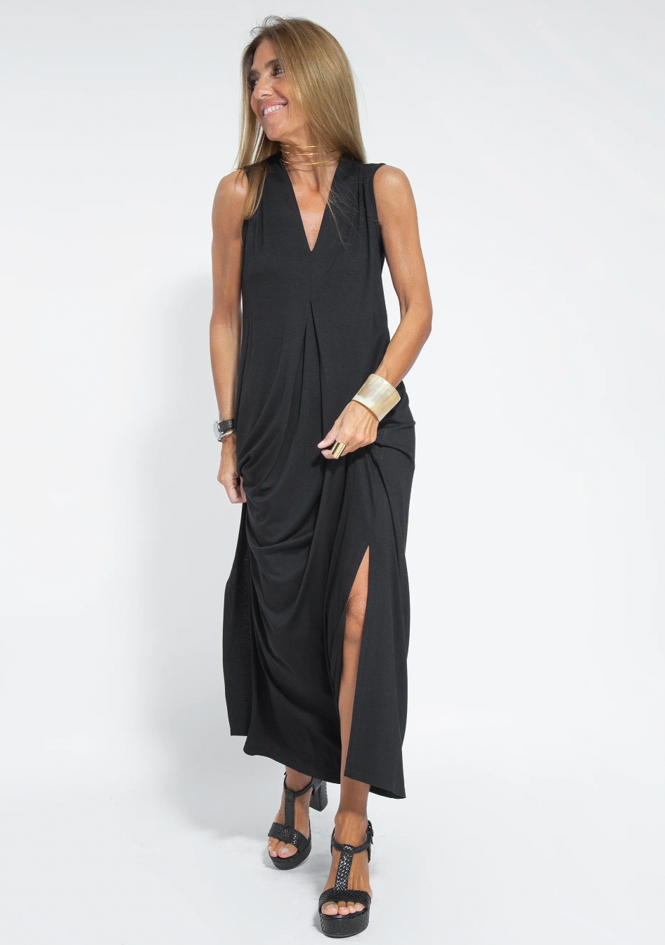 Women’s Elegant Dress and Cardigan Set | Two-Piece