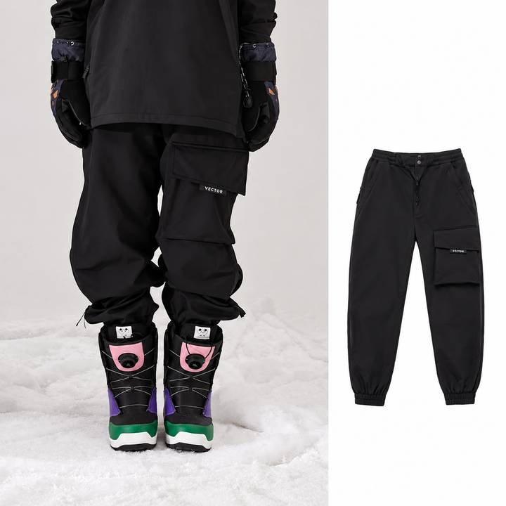 Unisex Half Zip Hooded Ski Jacket And Pant | Anorak