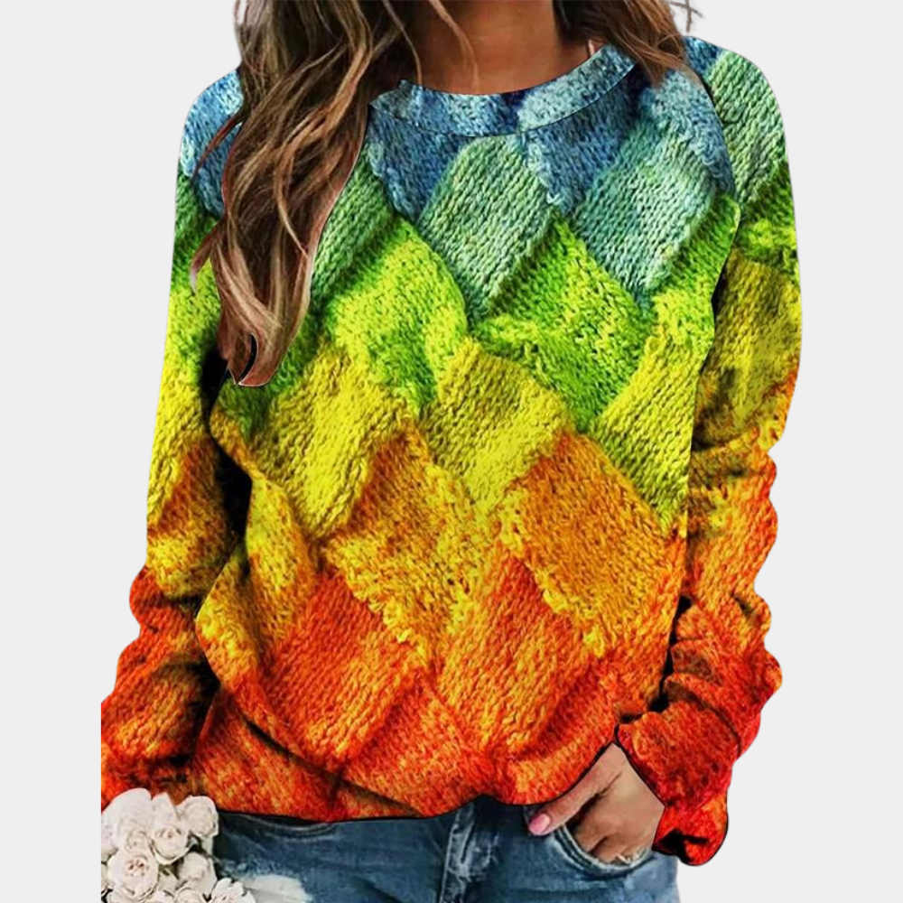 Pull en maille texturée pour femme | Automne