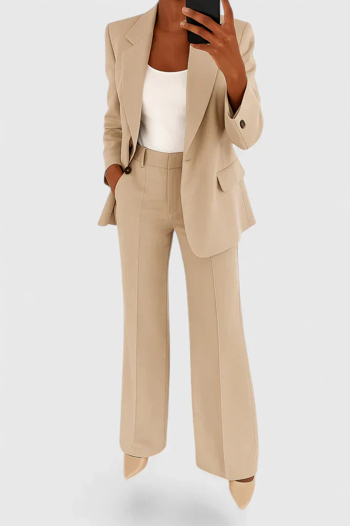 Women's Elegant Two-Piece Suit Set | Work
