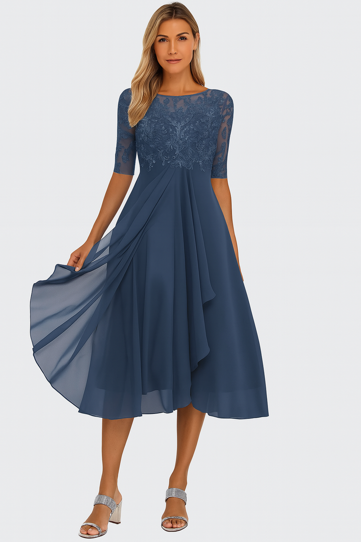 Women's Elegant Wedding Guest Dress | Midi