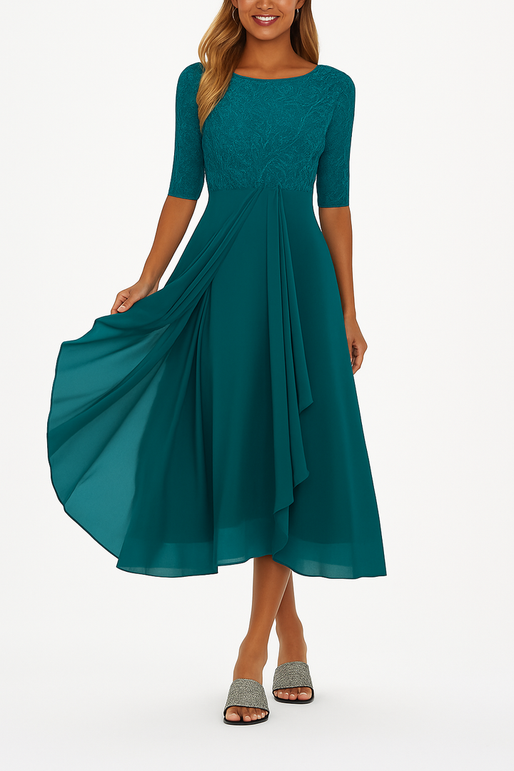 Women's Elegant Wedding Guest Dress | Midi