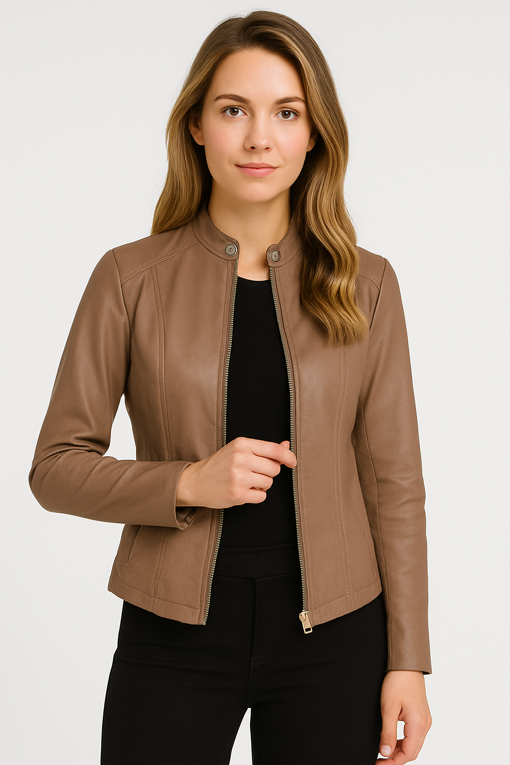 Women's Chique Outdoor Jacket | Zip Up