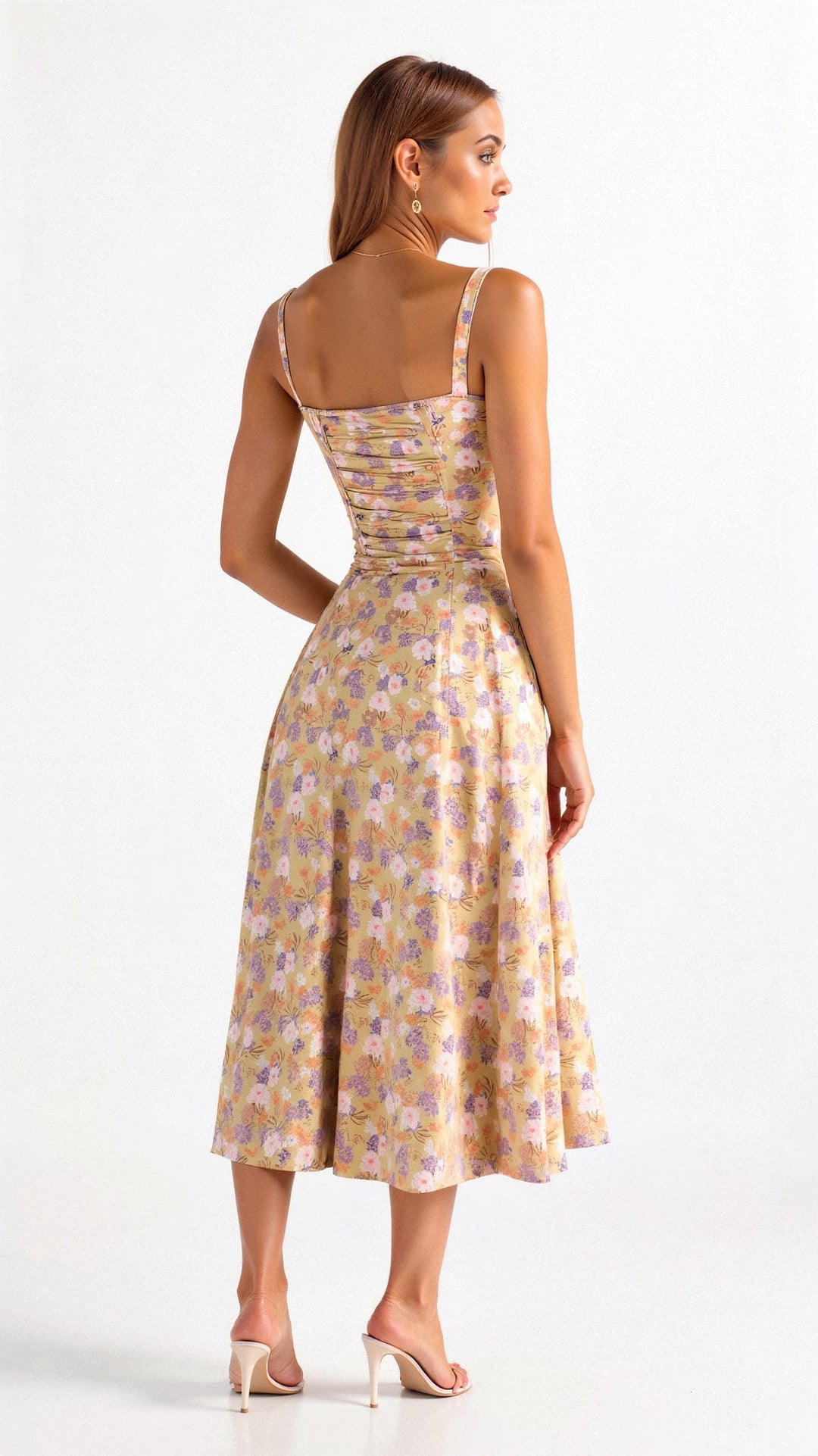 Women’s Floral Formal Dress | Midi