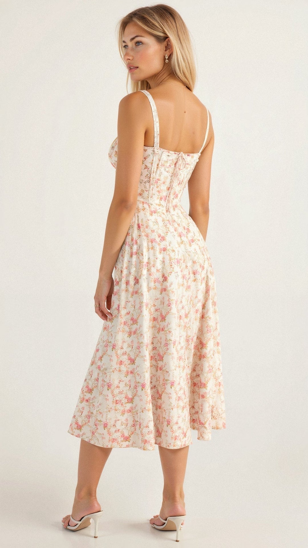 Women’s Floral Formal Dress | Midi